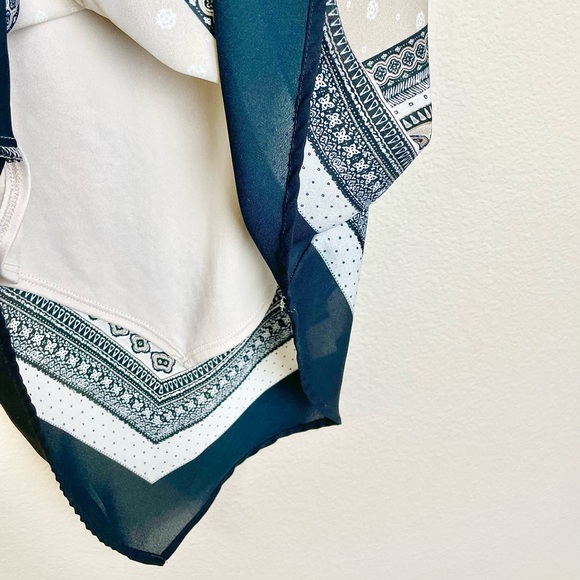 Bwear Floral Mixed Print Scarf Tank Top Size Small - Picture 3 of 13